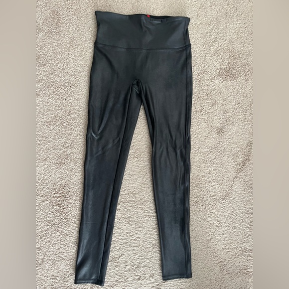 Spanx Faux Leather Leggings - Picture 1 of 2